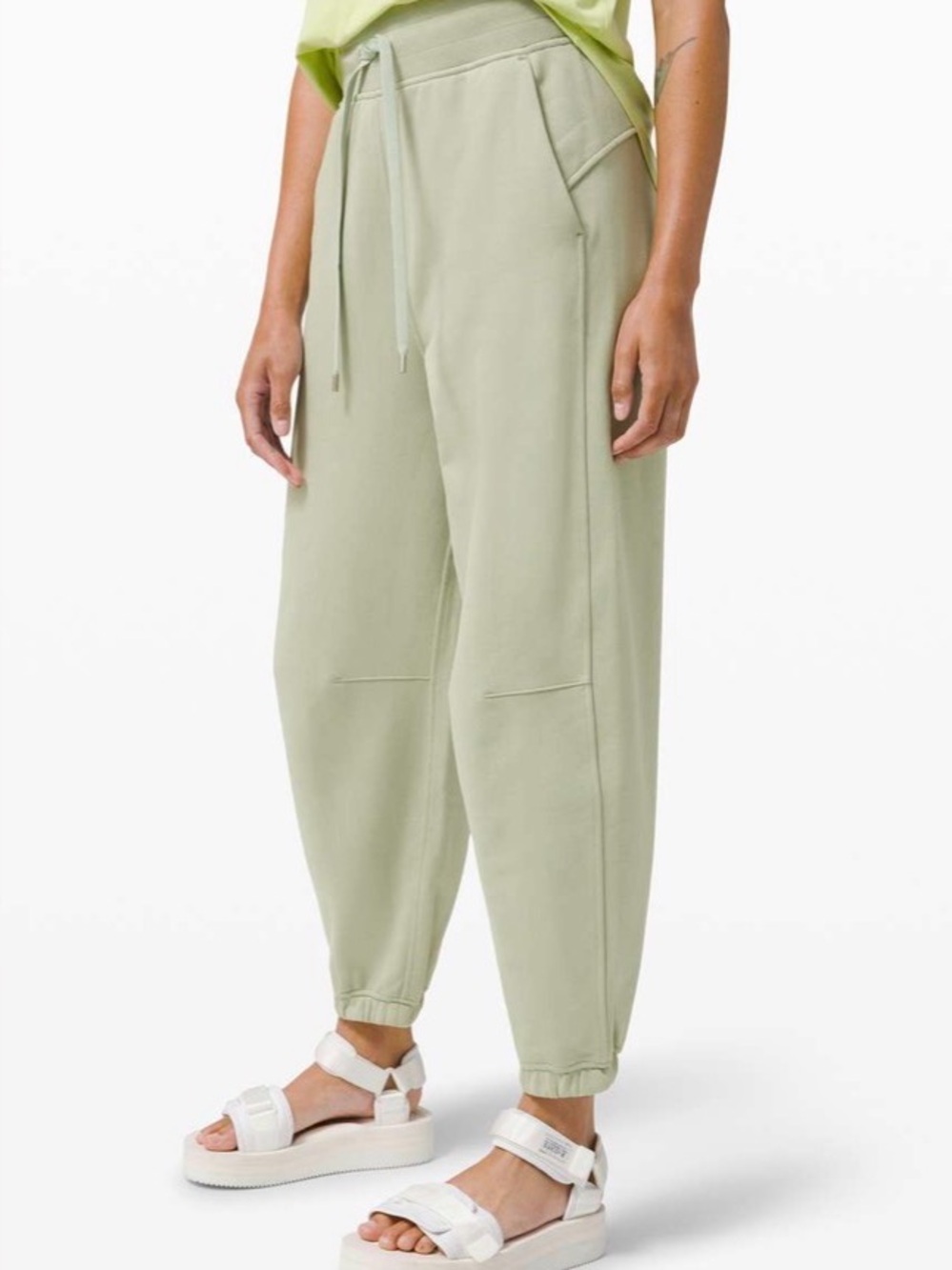 Lululemon Sage Green Jogger Sweatpants - Picture 5 of 6